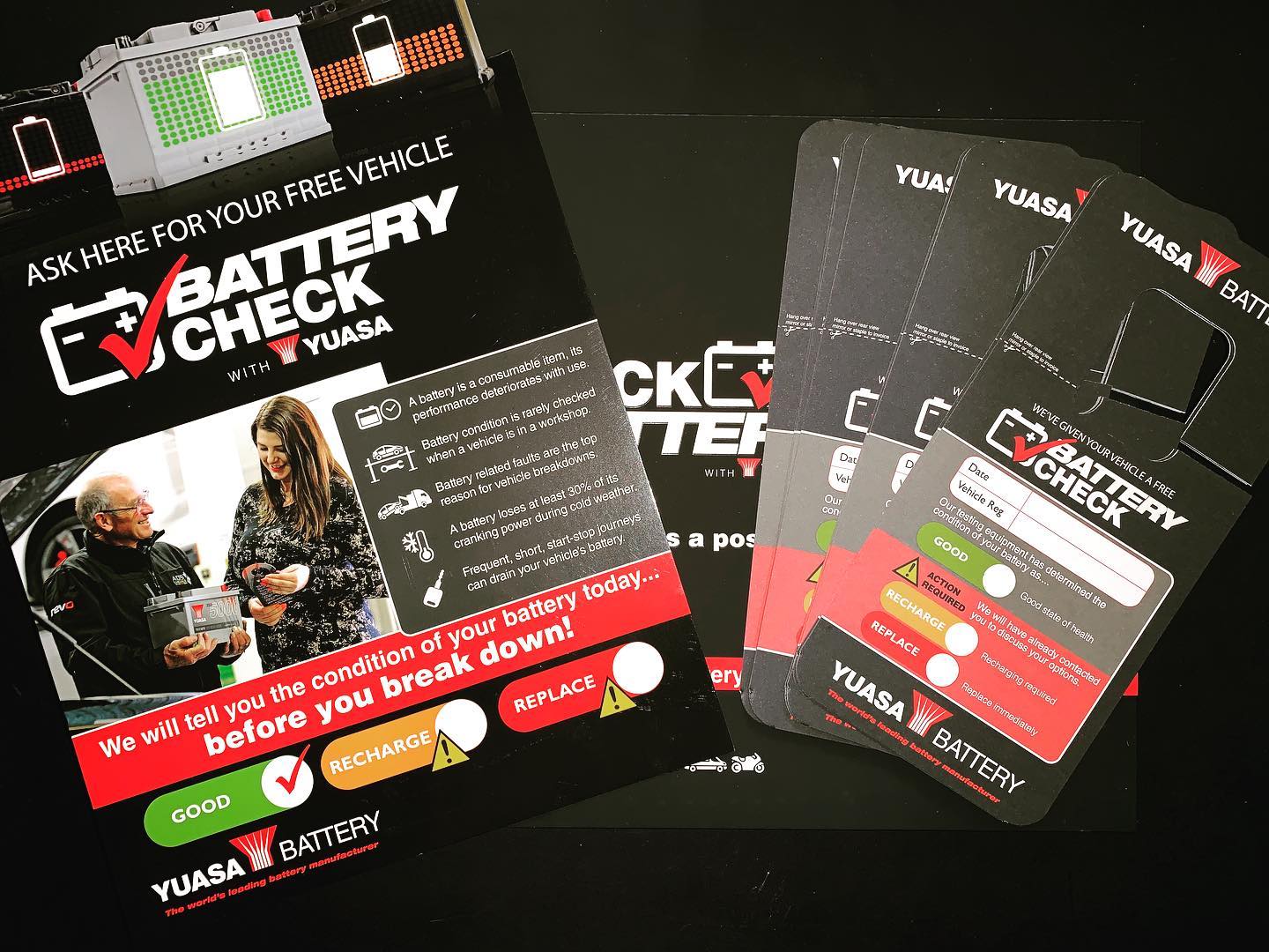 Battery health check at MRD Automotive