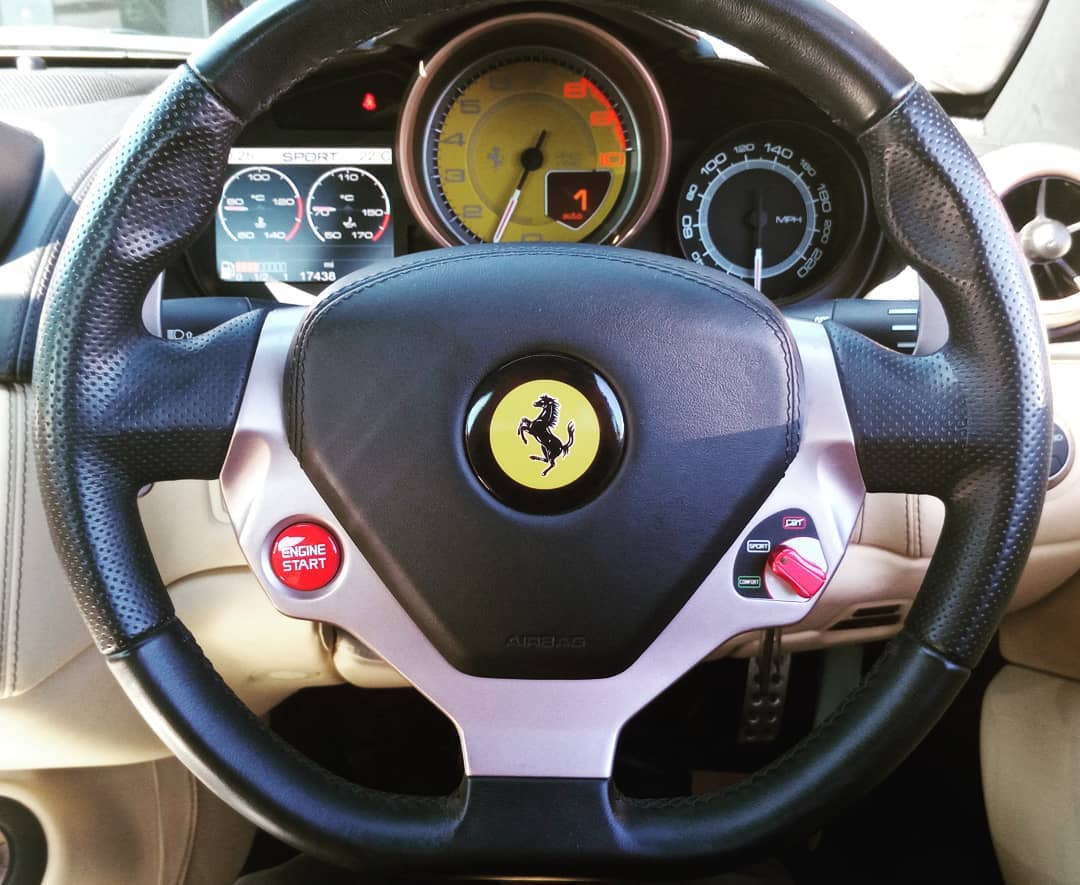 Ferrari serviced at MRD Automotive